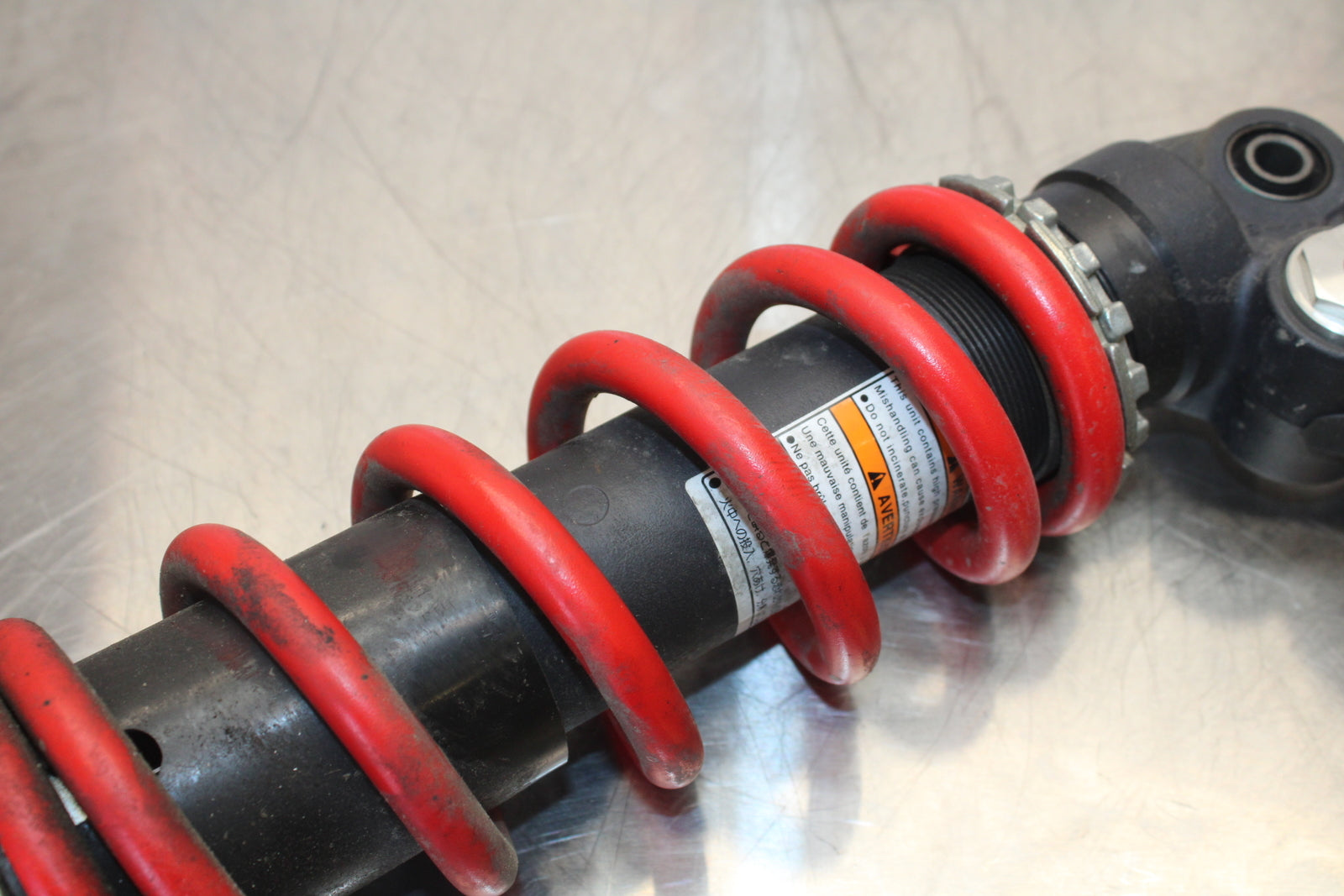 13-18 KAWASAKI NINJA ZX6R REAR BACK SHOCK ABSORBER SUSPENSION BB143