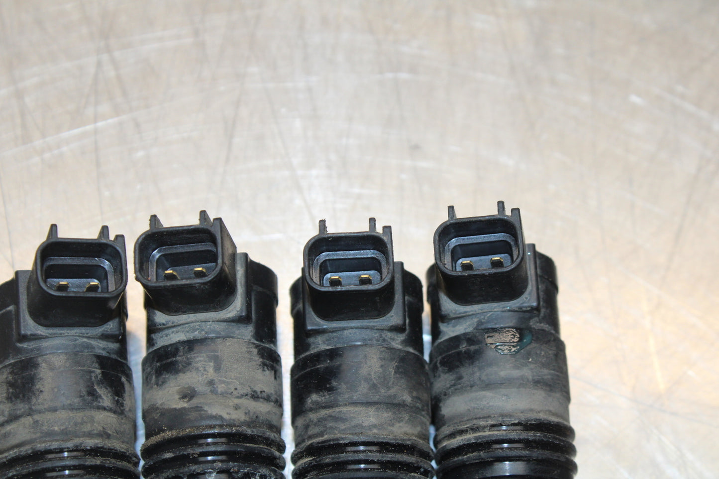 04-05 KAWASAKI NINJA ZX10R IGNITION COILS COIL SPARK PLUG CAPS BB163