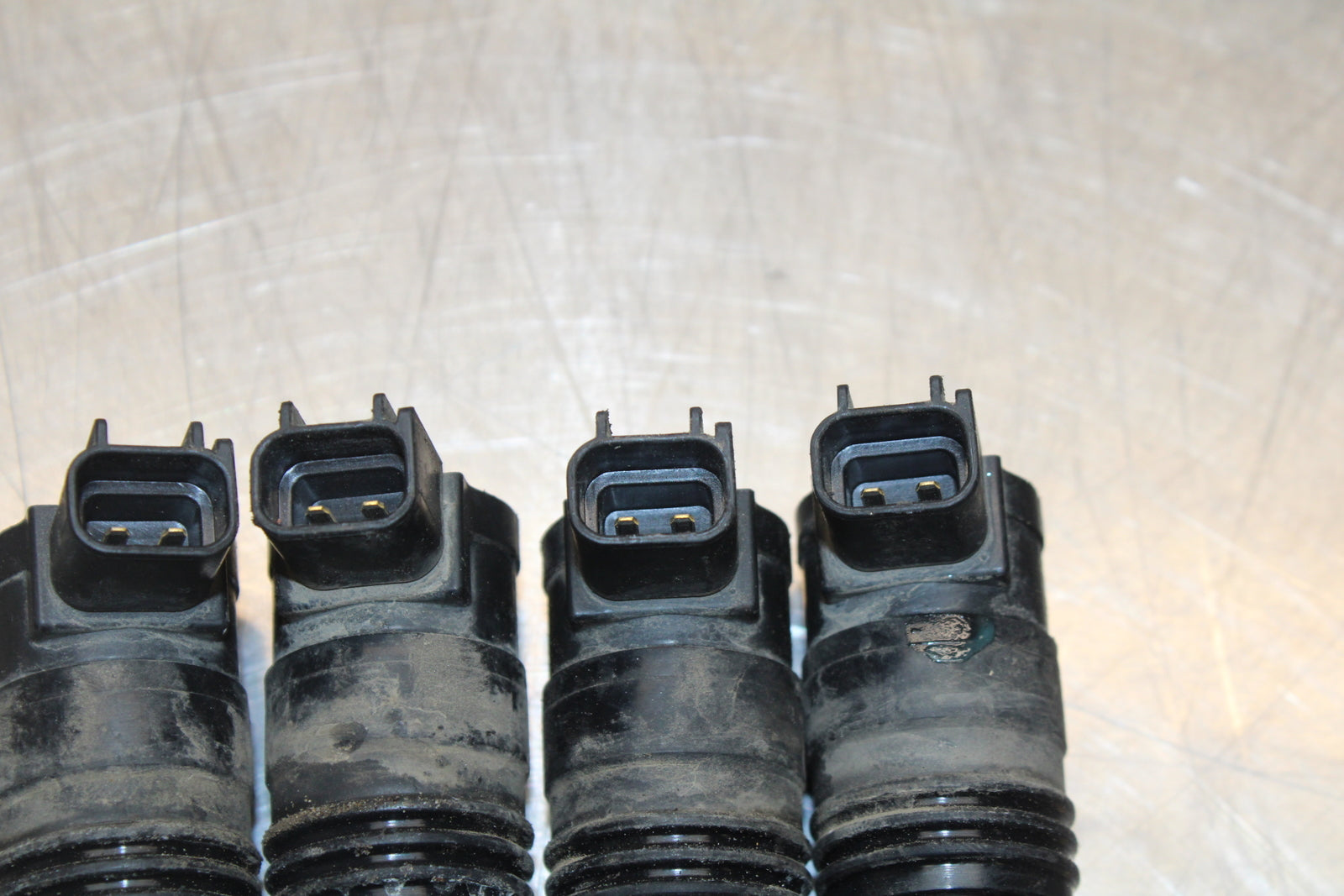 04-05 KAWASAKI NINJA ZX10R IGNITION COILS COIL SPARK PLUG CAPS BB163