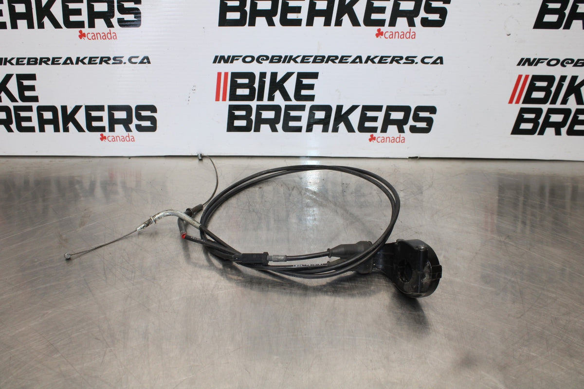 2007 Kawasaki Ninja ZX6R ZX600P THROTTLE CABLES LINES BB175