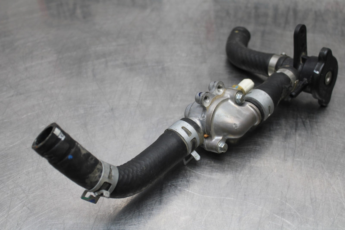 13-17 KAWASAKI NINJA 300 EX300 ABS THERMOSTAT W HOUSING ASSEMBLY BB187