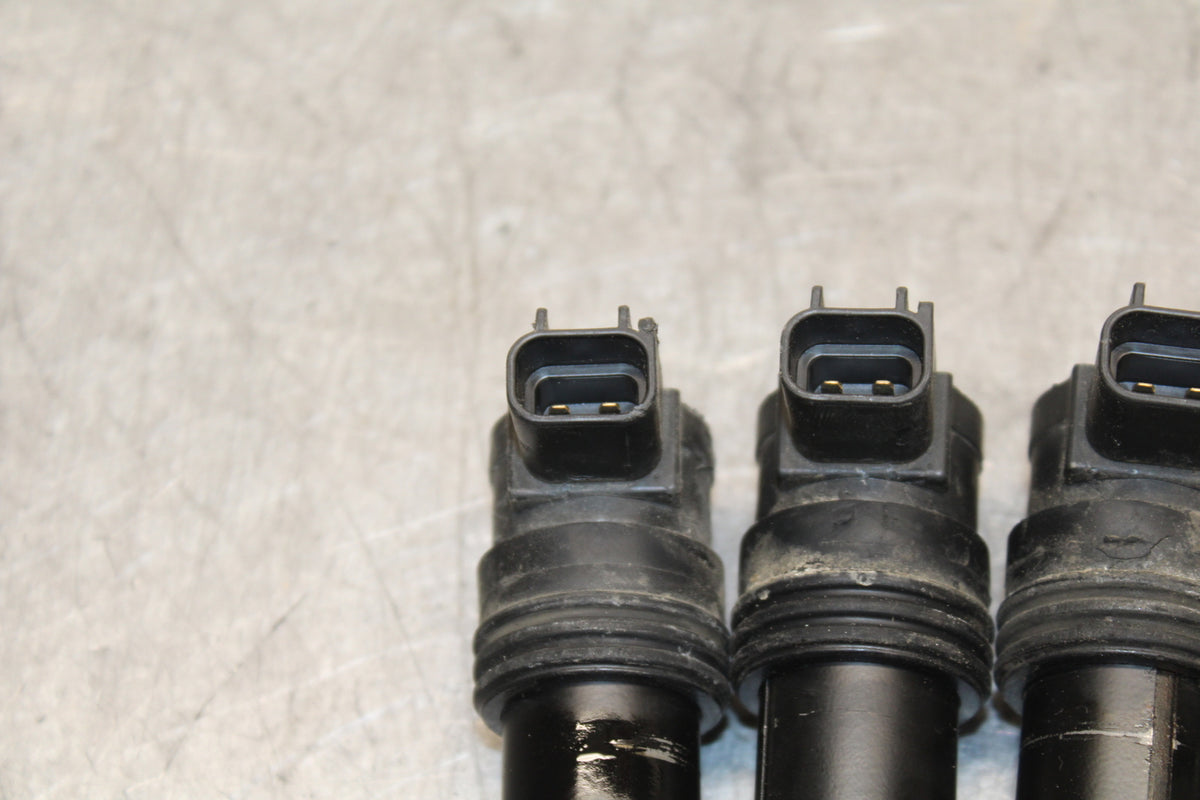 00-02 KAWASAKI NINJA ZX6R IGNITION COILS COIL SPARK PLUG CAPS BB750