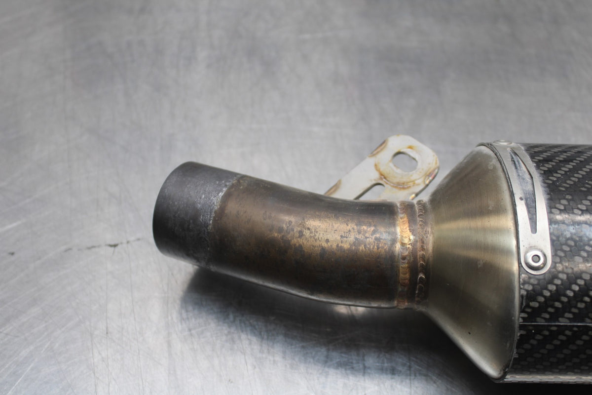 19-23 KAWASAKI NINJA ZX6R M4 EXHAUST PIPE MUFFLER SLIP ON CAN SILENCER BB188