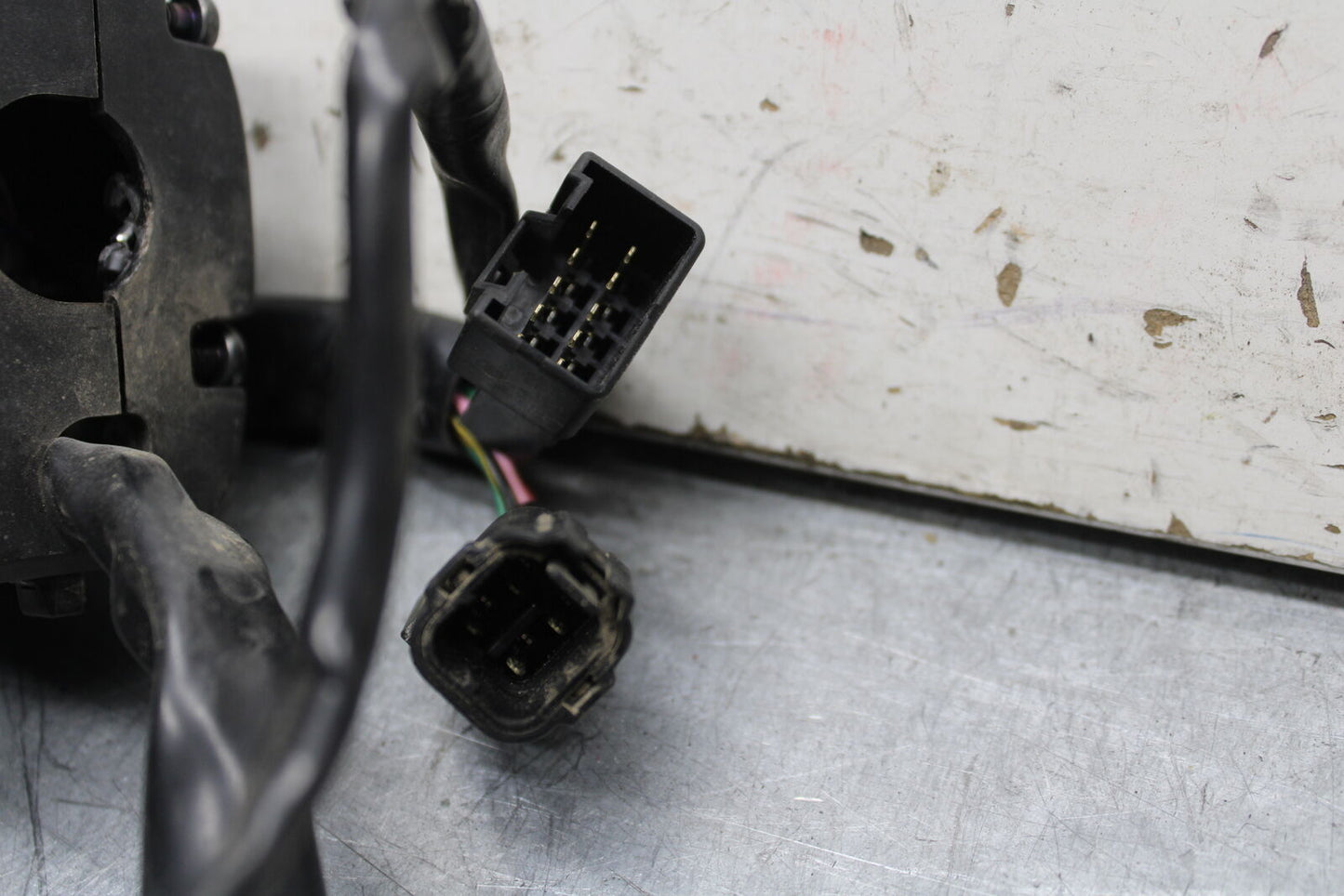 16 KAWASAKI NINJA ZX10R LEFT CLIP ON HANDLE HORN SIGNALS SWITCH SWITCHES  BB650