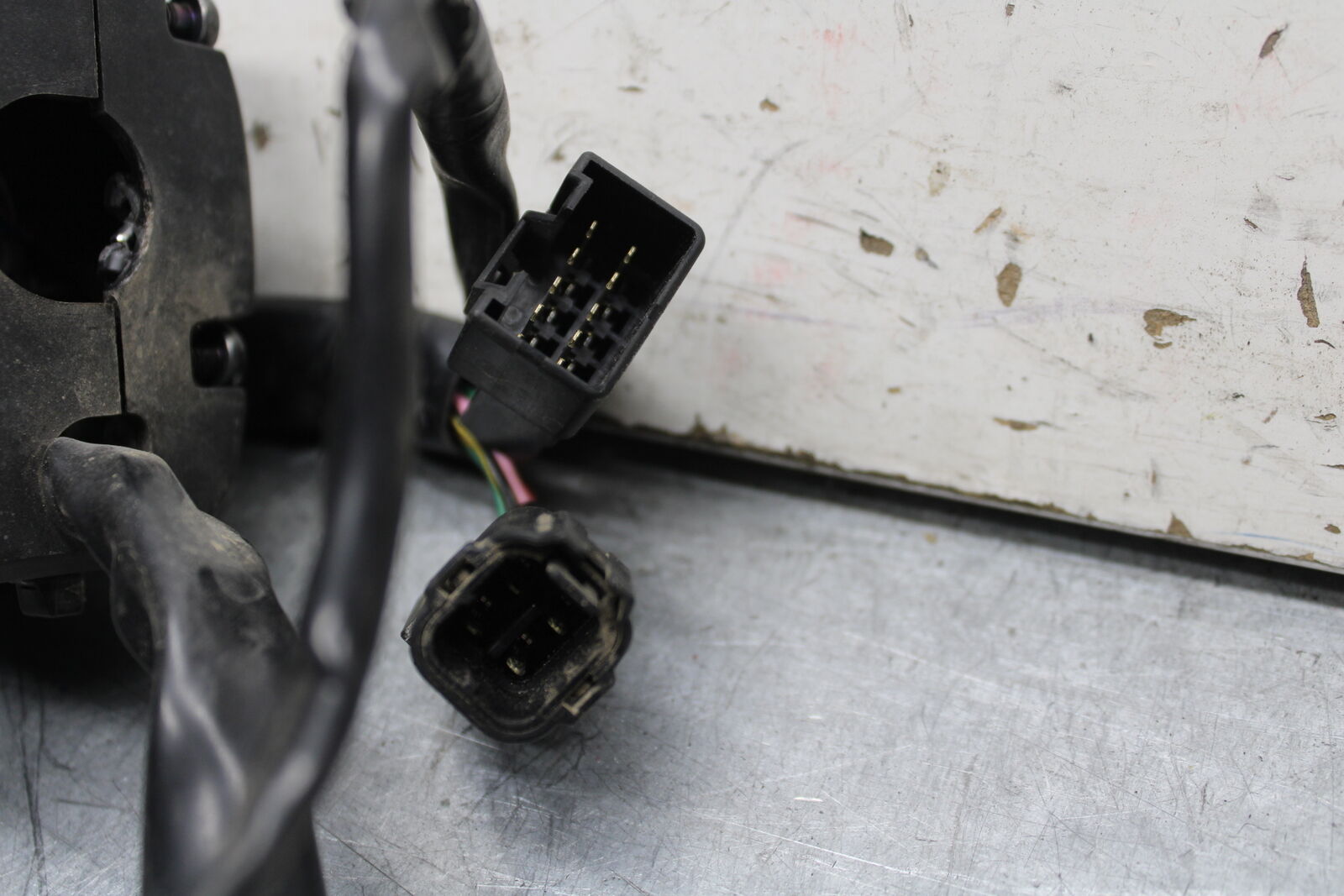 16 KAWASAKI NINJA ZX10R LEFT CLIP ON HANDLE HORN SIGNALS SWITCH SWITCHES  BB650