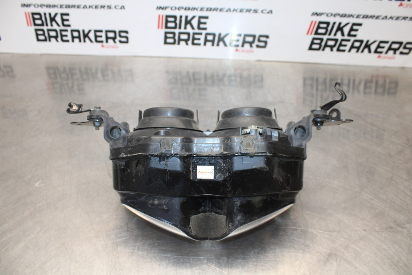 08-18 KAWASAKI KLR650 FRONT HEADLIGHT HEAD LIGHT LAMP BB183