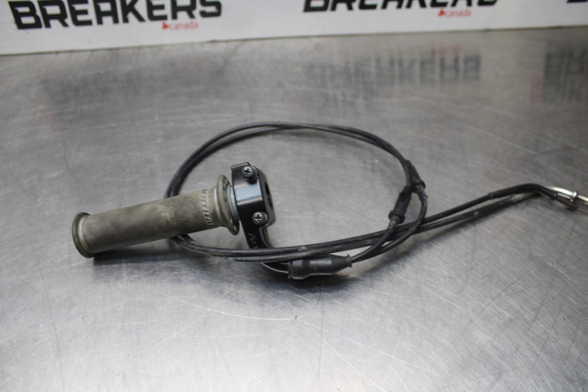 07-08 KAWASAKI NINJA ZX6R THROTTLE CABLE LINE HOUSING GUIDE BB855