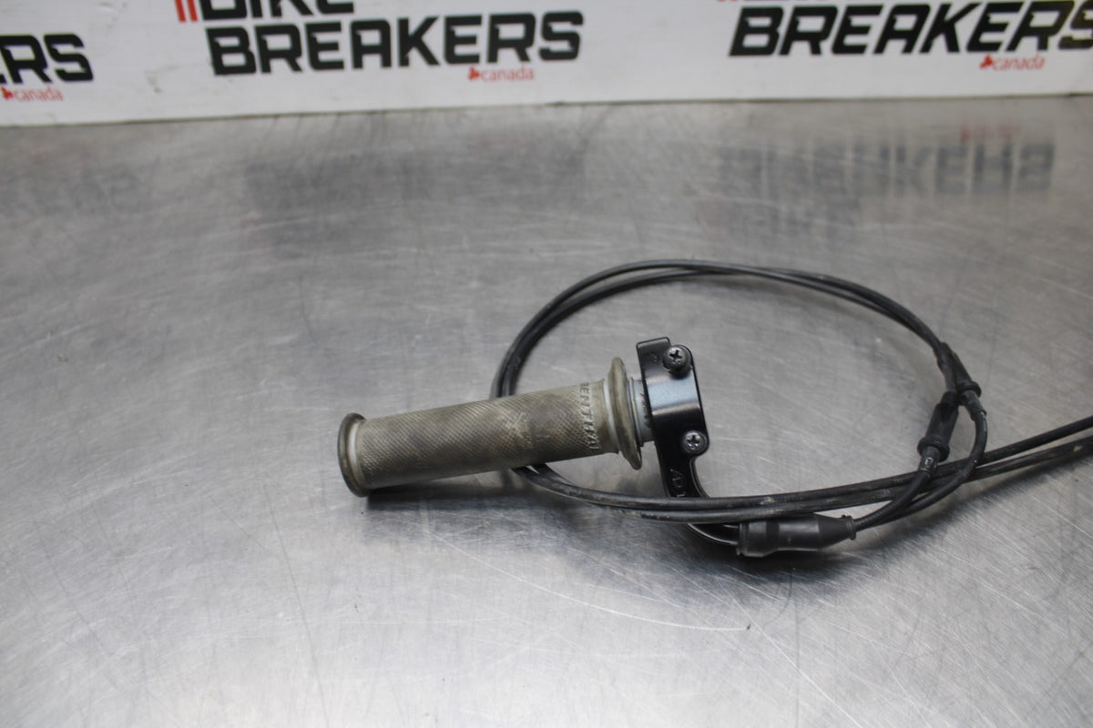 07-08 KAWASAKI NINJA ZX6R THROTTLE CABLE LINE HOUSING GUIDE BB855