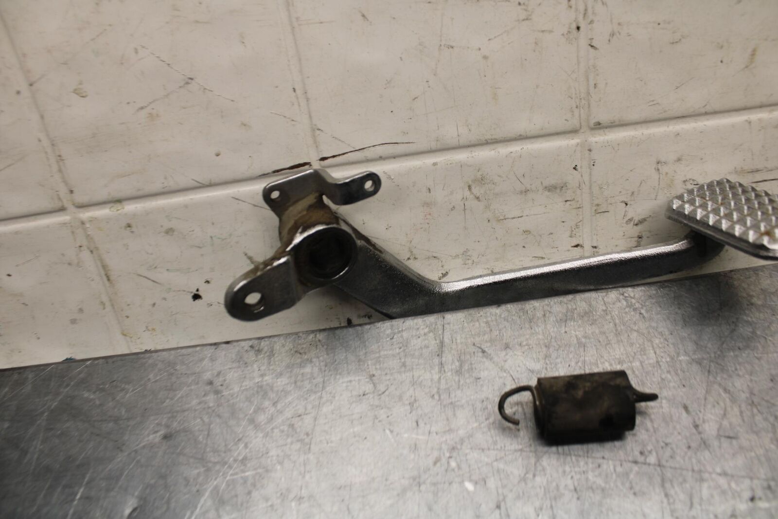 2001 Honda ST1100 RIGHT REARSET BRAKE FOOT PEDAL BB77