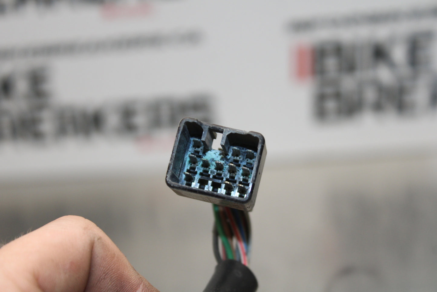 04-05 KAWASAKI NINJA ZX10R LEFT CLIP ON HANDLE HORN SIGNAL SWITCHES  BB163