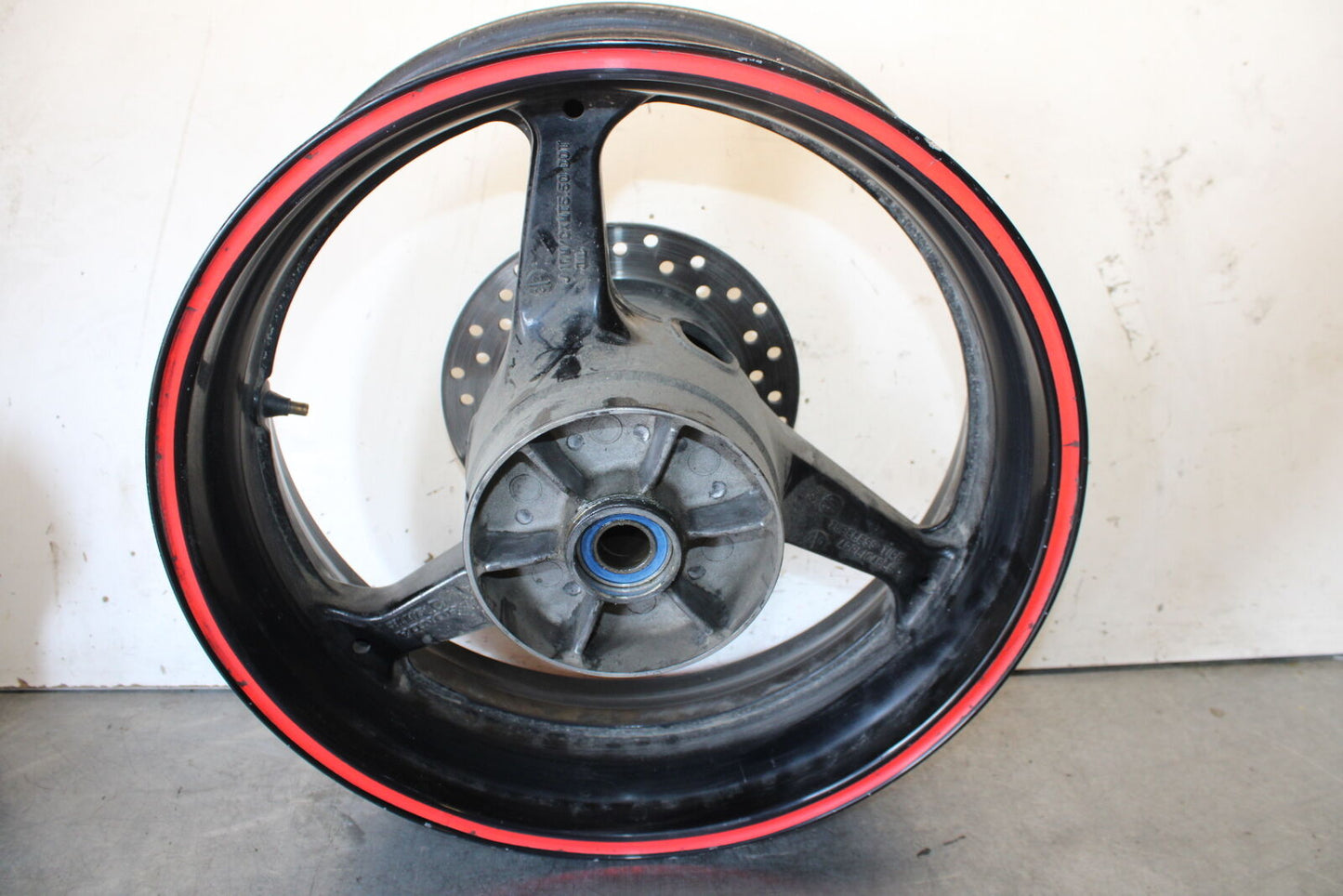 03-04 HONDA CBR600RR REAR WHEEL BACK RIM BB661