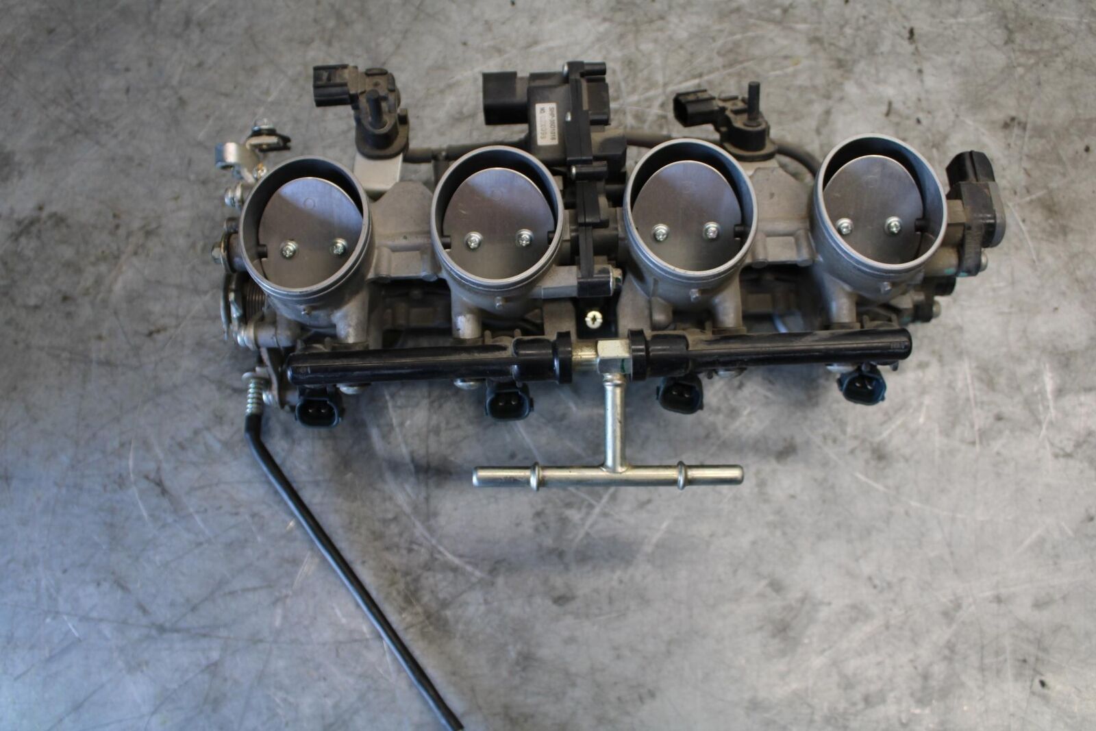 09-12 KAWASAKI NINJA ZX6R MAIN FUEL INJECTORS / THROTTLE BODIES BB544