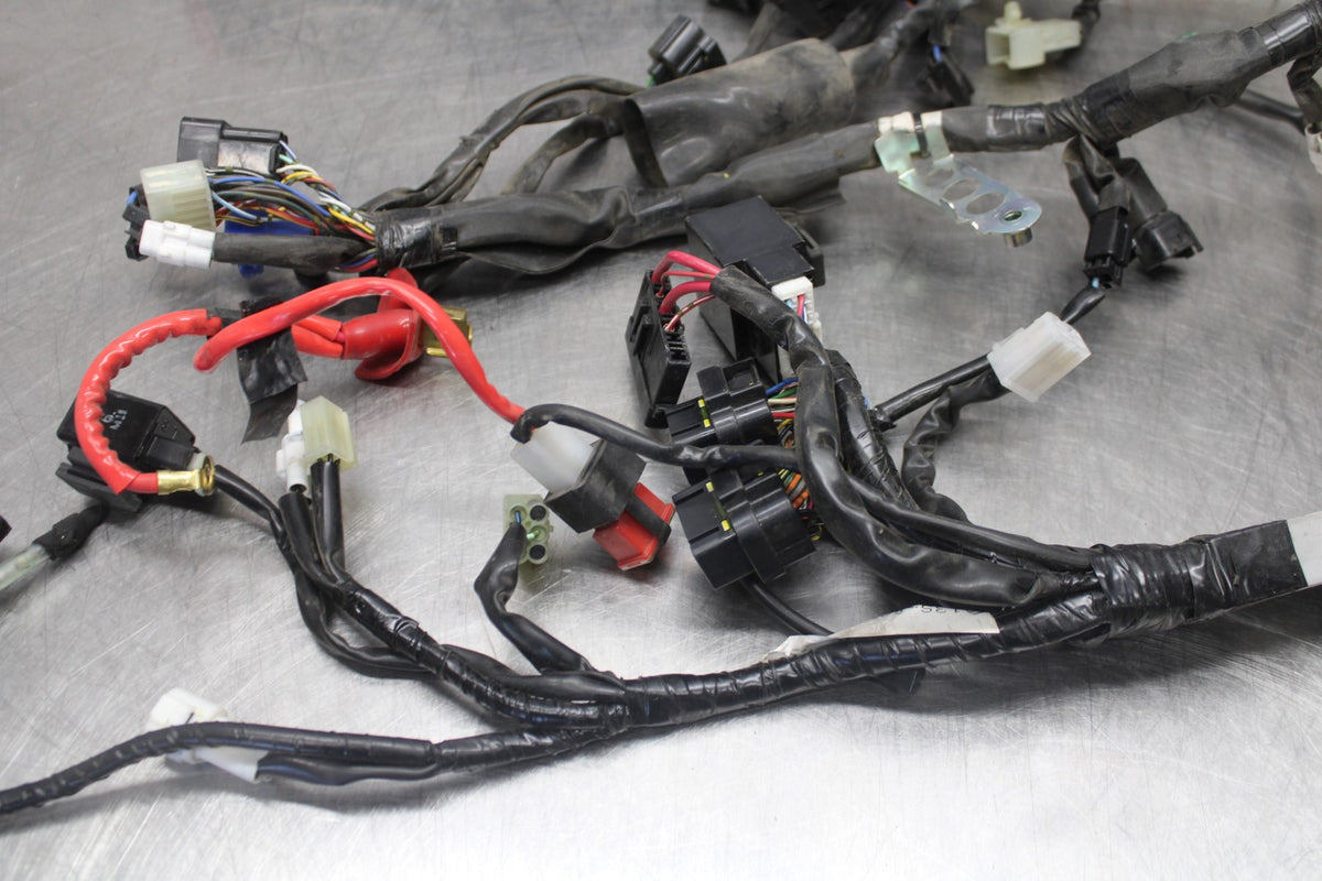 08-16 YAMAHA YZF R6 MAIN ENGINE WIRING HARNESS MOTOR WIRE LOOM BB929