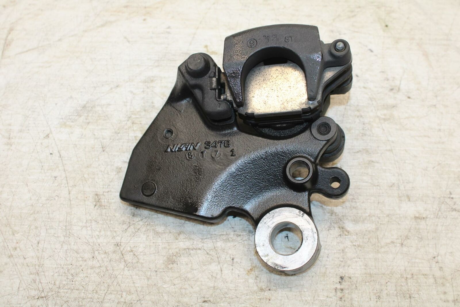 17-20 KAWASAKI NINJA 650 REAR BACK BRAKE CALIPER W MOUNT BRACKET BB364