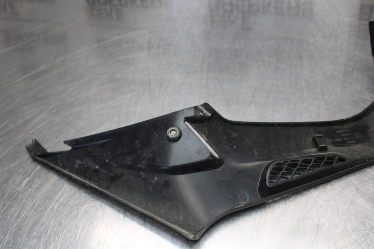10-11 BMW S1000RR LEFT GAS TANK FUEL CELL PANEL COVER TRIM COWL  BB168