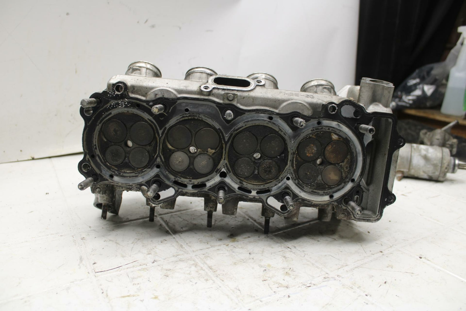 05-06 HONDA CBR600RR ENGINE TOP END CYLINDER HEAD BB399