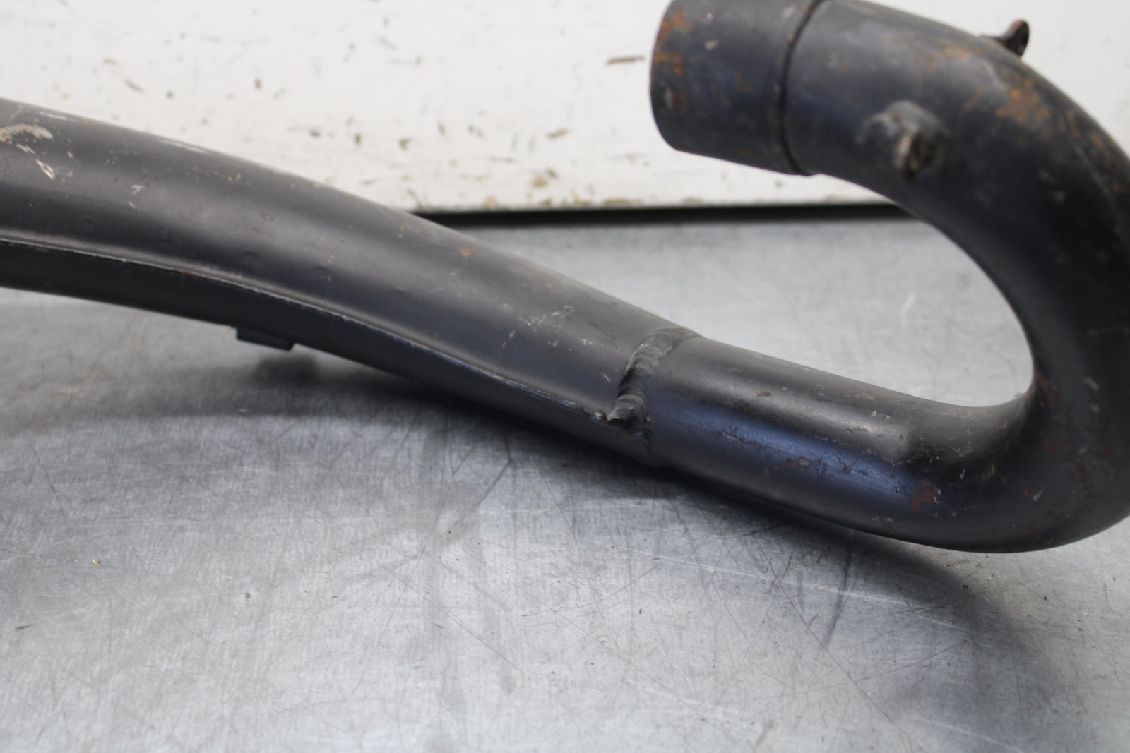 71-75 KAWASAKI F7 EXHAUST PIPE MUFFLER SLIP ON CAN SILENCER BB00