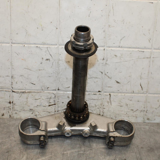 2000 Yamaha YZF R6 FRONT FORKS  LOWER TRIPLE TREE STEM 5EB-23340-00-00 BB558