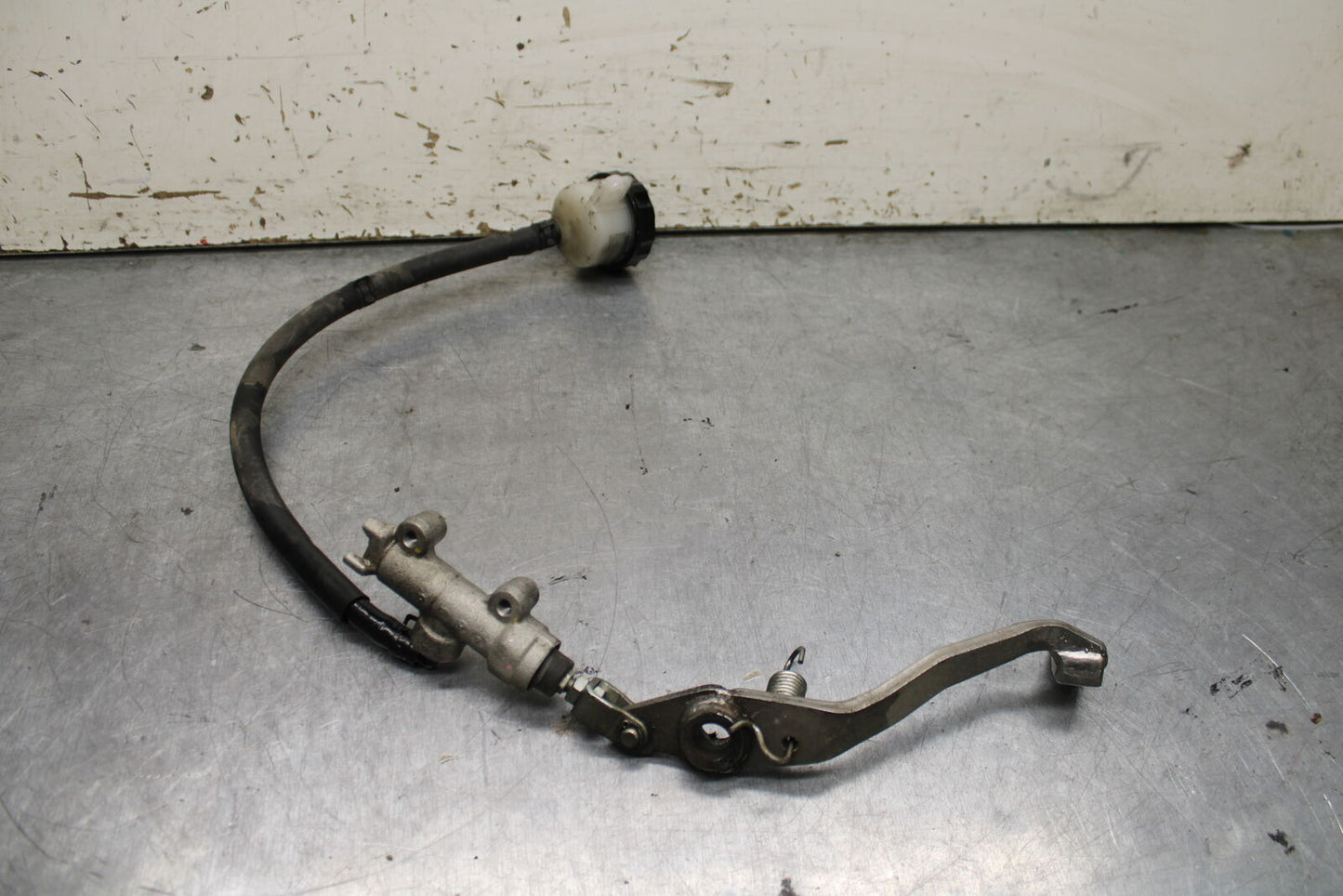 14-15 KAWASAKI NINJA 650 EX650F ABS REAR BRAKE MASTER CYLINDER W RESERVOIR BB741