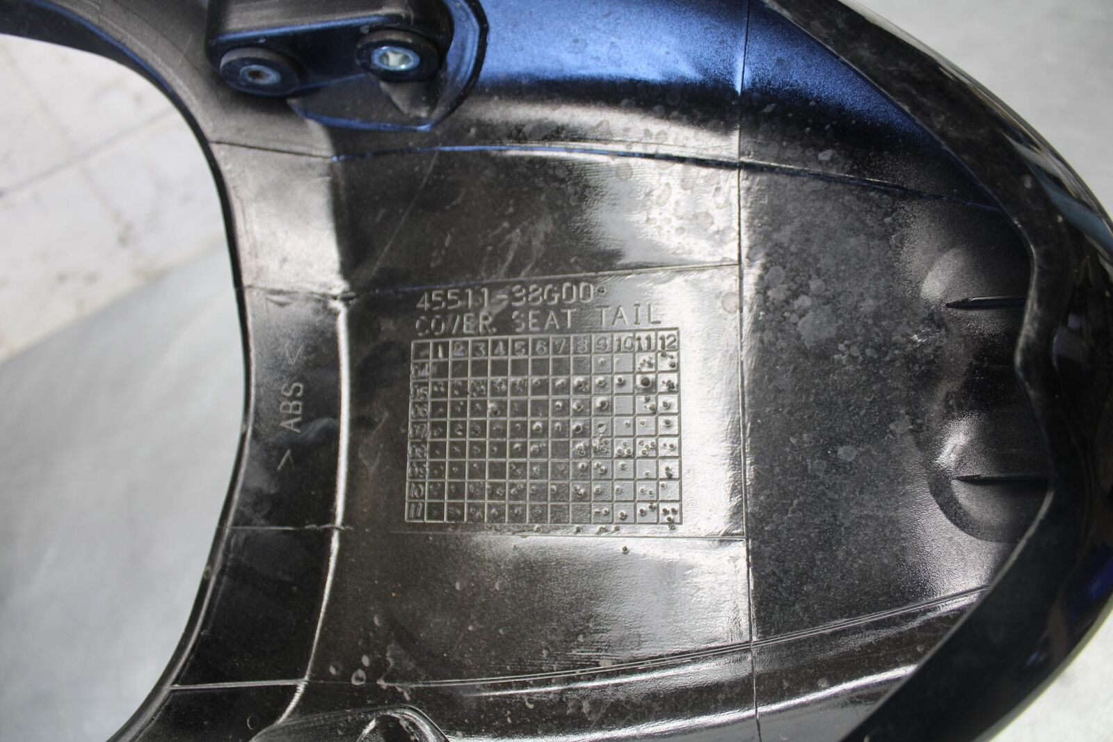 2016 Suzuki Bandit 1250S GSF1250SA ABS REAR BACK TAIL FAIRING COWL SHROUD BB509