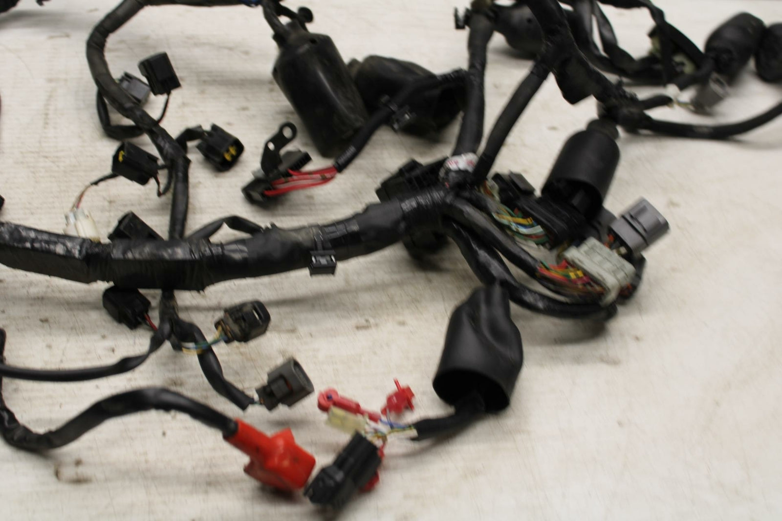 13-18 KAWASAKI NINJA ZX6R MAIN ENGINE WIRING HARNESS MOTOR WIRE LOOM BB304