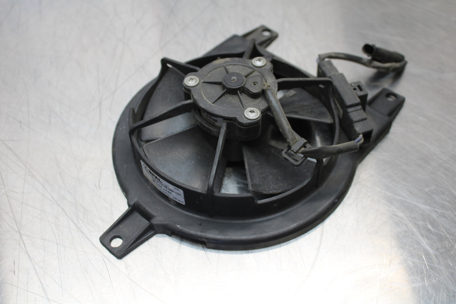 06-12 BMW F800ST ENGINE RADIATOR COOLING FAN BB144