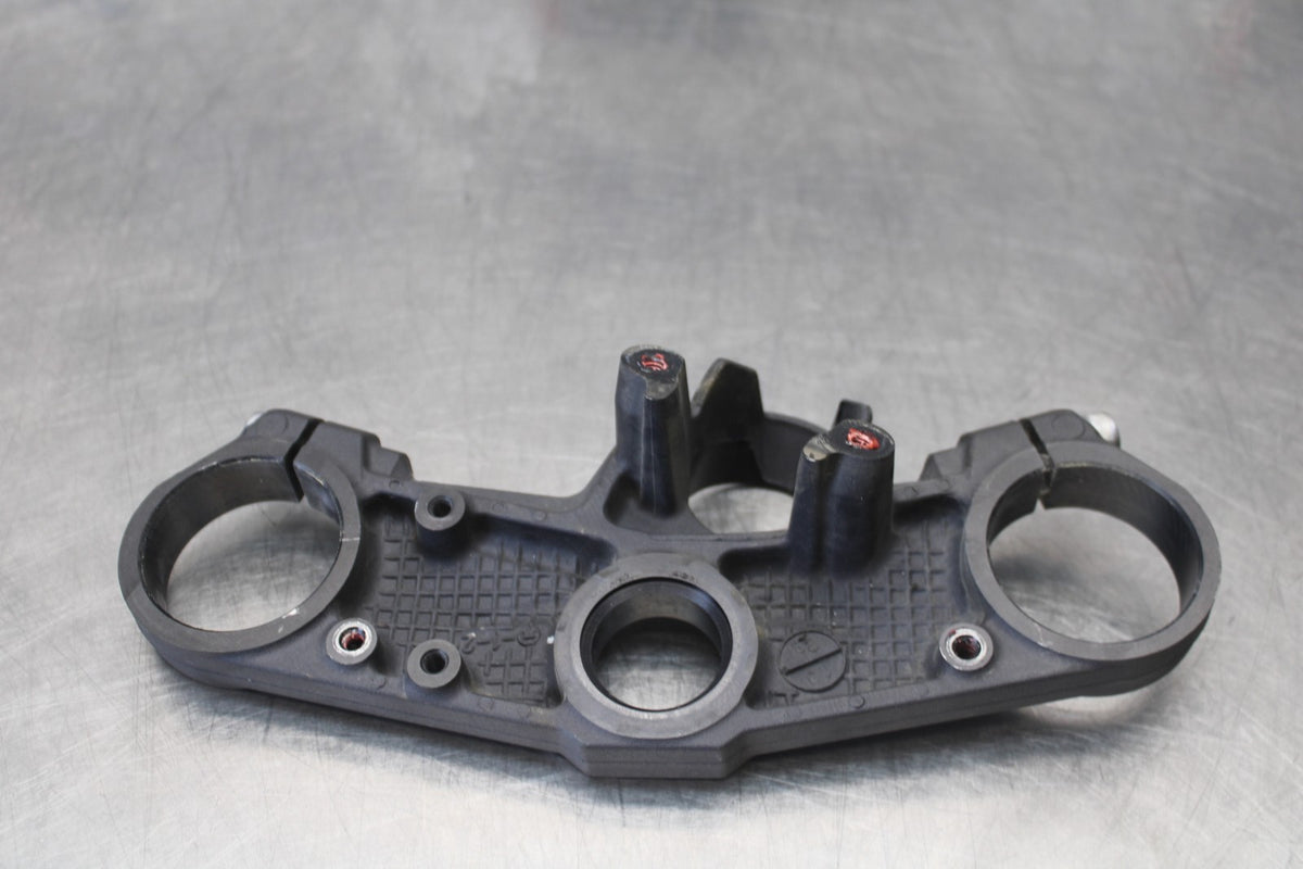 13-18 KAWASAKI NINJA ZX6R FORKS UPPER TRIPLE TREE CLAMP BB908