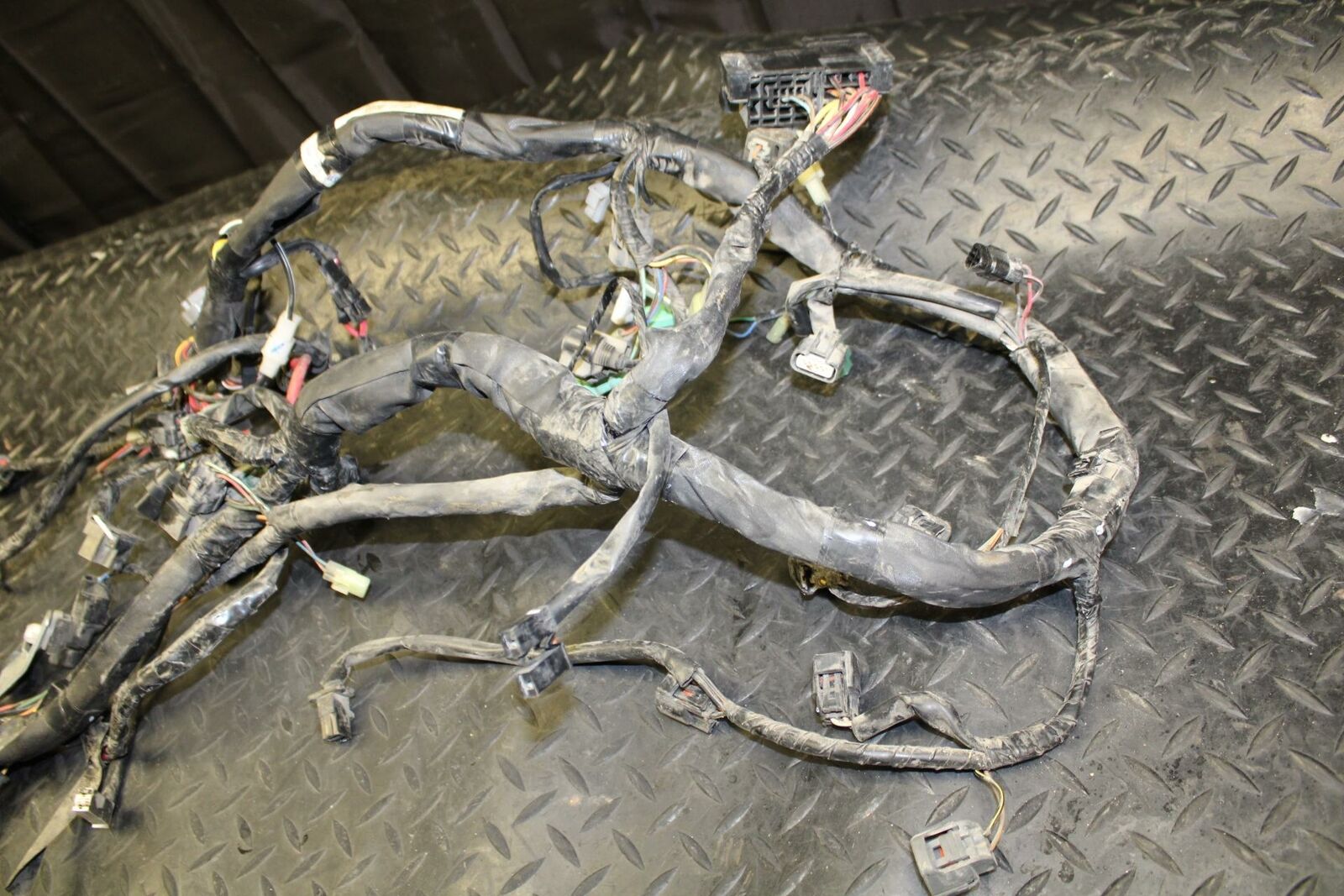 07 SUZUKI BURGMAN 650 MAIN ENGINE WIRING HARNESS MOTOR WIRE LOOM  BB183