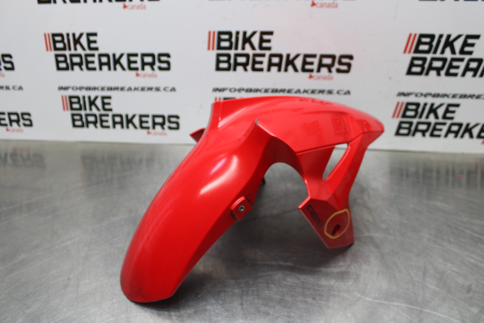 18-23 KAWASAKI NINJA 400 EX400 ABS FRONT WHEEL FENDER COWL FAIRING BB177