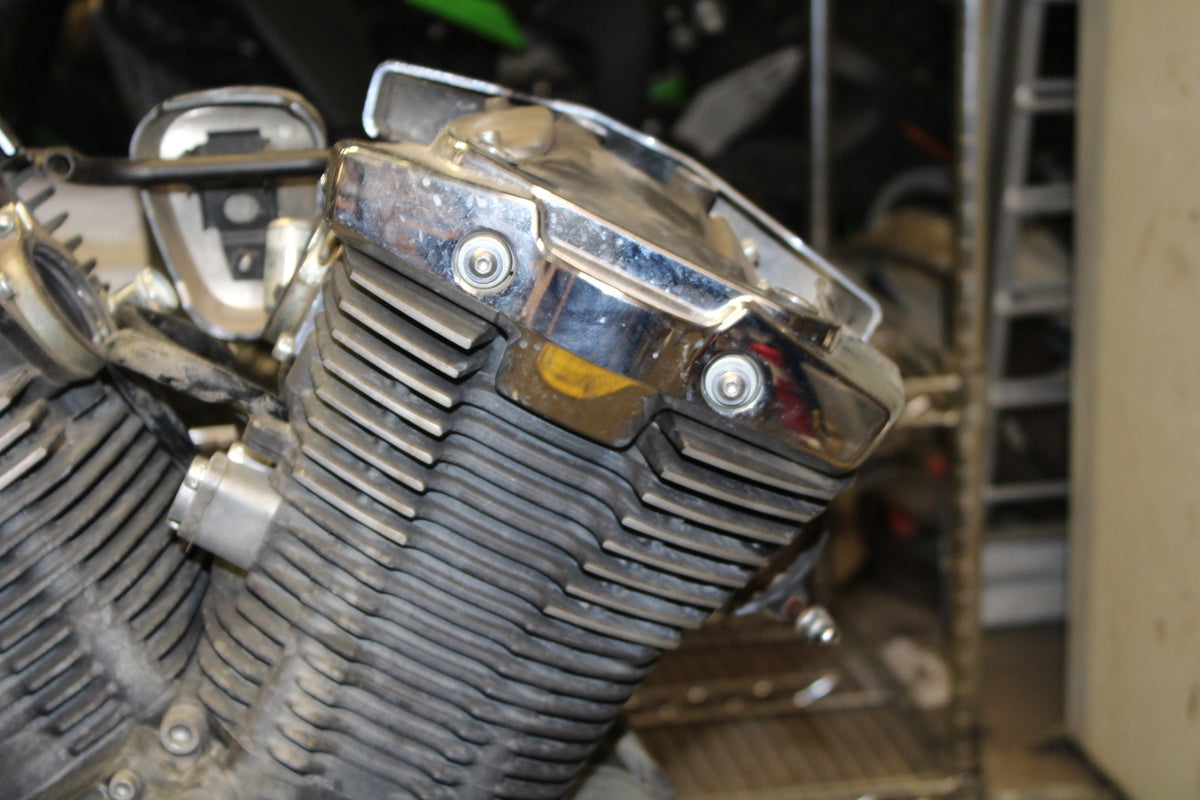 14-15 YAMAHA V STAR 1300 XVS1300CT TOURER ENGINE MOTOR BB722