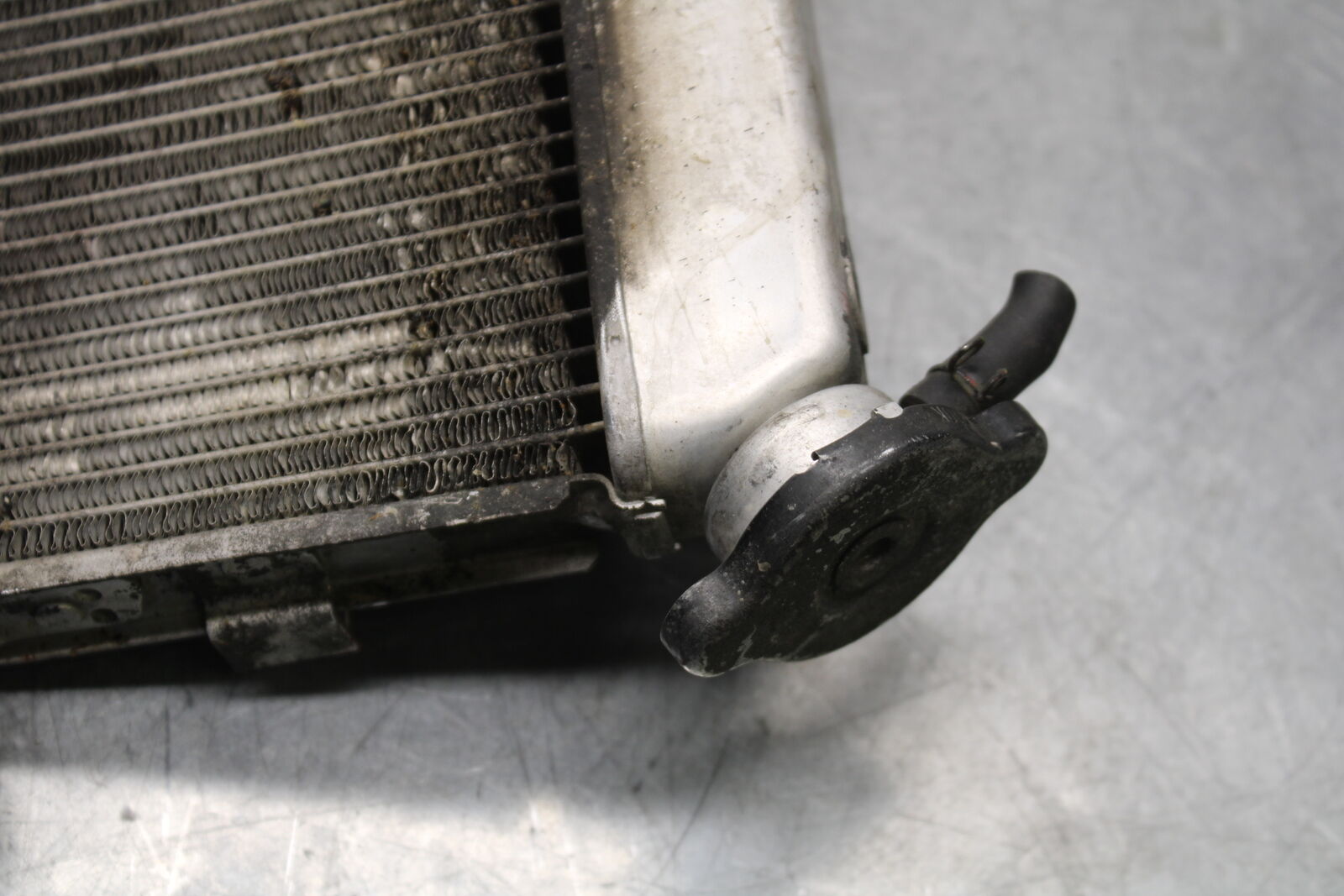 09-12 KAWASAKI NINJA ZX6R ZX600R ENGINE RADIATOR MOTOR COOLING RADIATER BB656