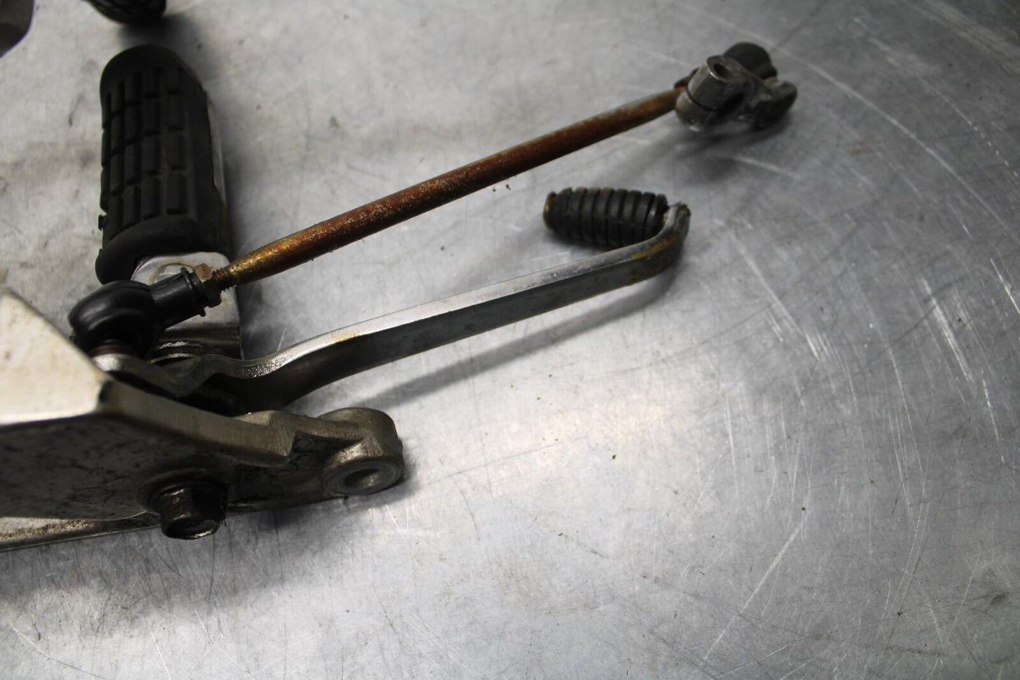 1984 Honda Interceptor 750 VF750F  REARSETS REAR SET DRIVER FOOT PEGS  BB38