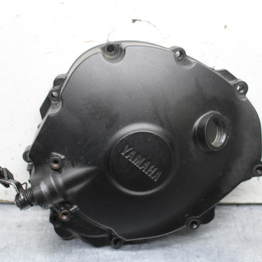 09-14 YAMAHA YZF R1 CLUTCH SIDE ENGINE MOTOR COVER 14B-15421-00-00 BB471