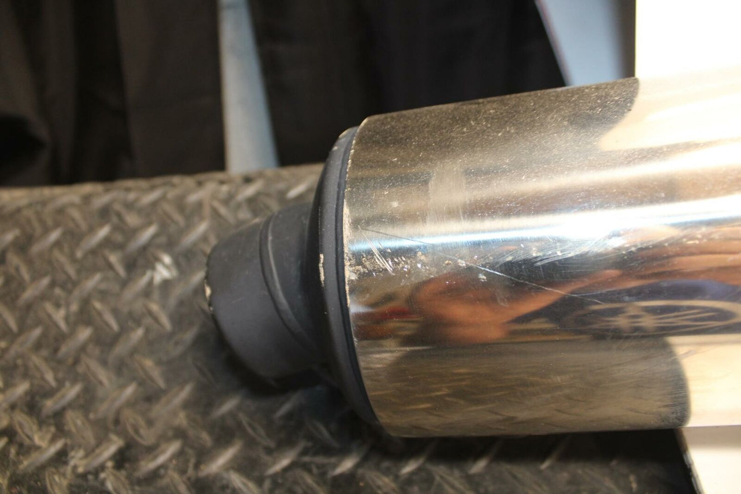 04-09 SUZUKI GS500F FULL EXHAUST SYSTEM HEADERS  MUFFLER 14301-01DE0-E02 BB261