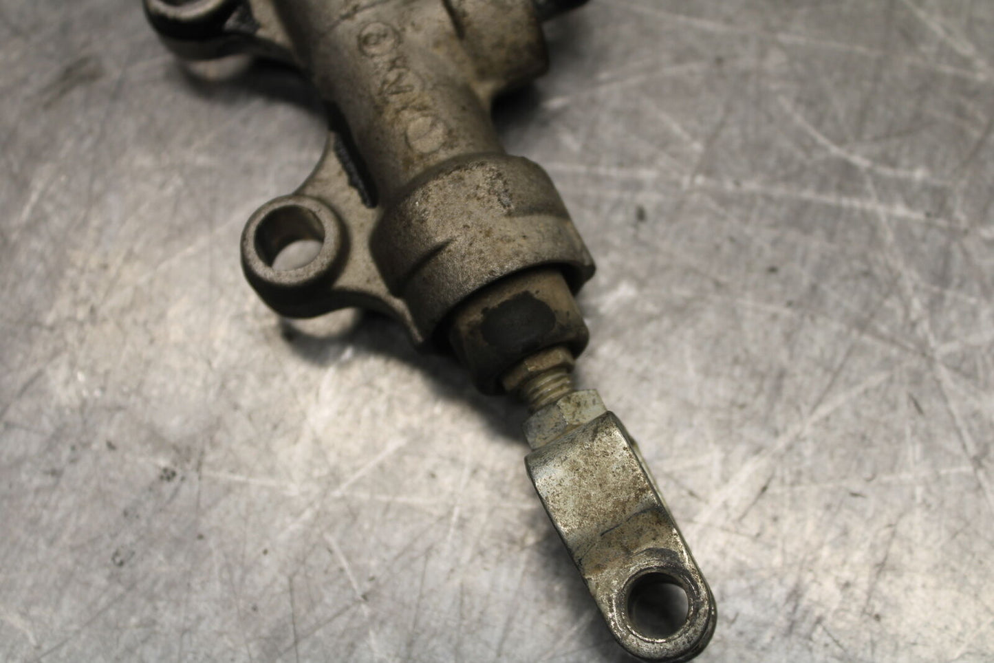 08-18 KAWASAKI KLR650 REAR BACK BRAKE MASTER CYLINDER W RESERVOIR BB707