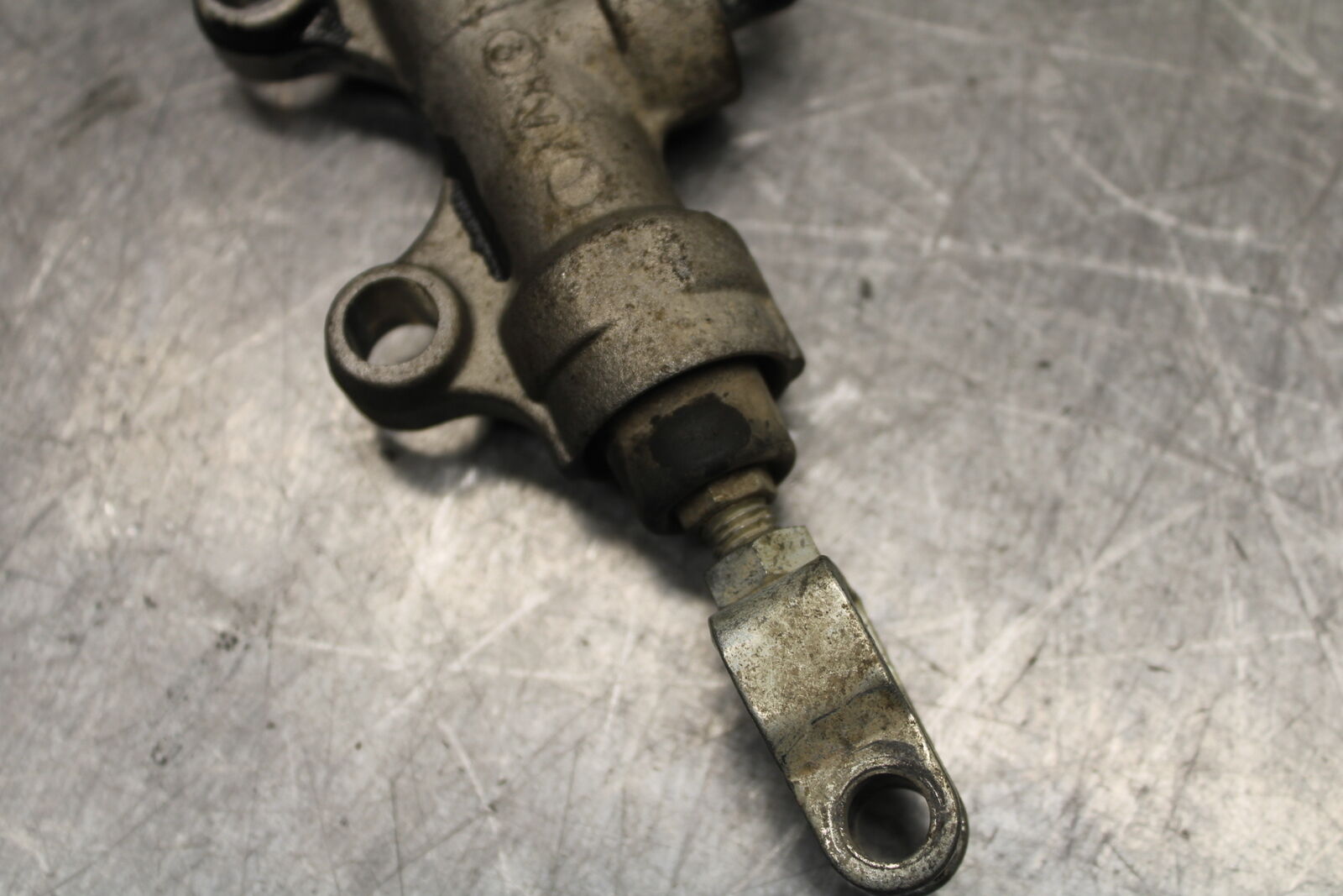 08-18 KAWASAKI KLR650 REAR BACK BRAKE MASTER CYLINDER W RESERVOIR BB707