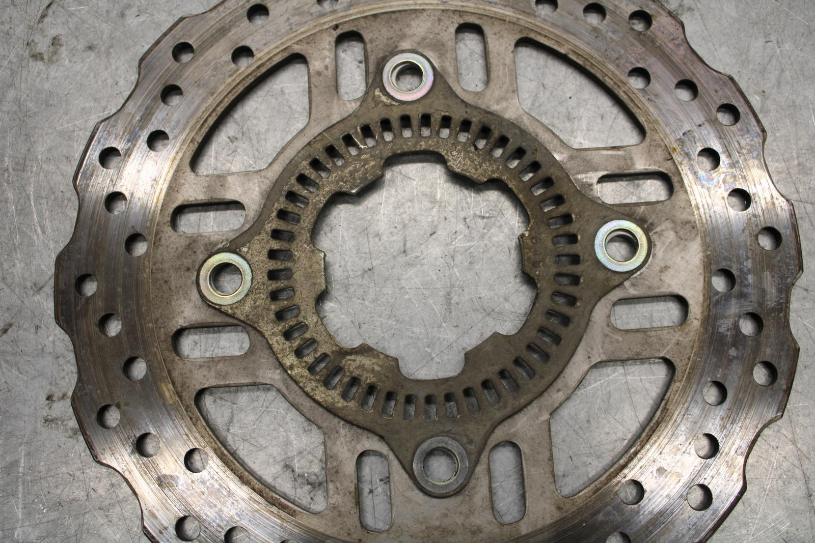 17 KAWASAKI Z900 ZR900 REAR ROTOR BACK BRAKE DISC ABS RING BB549