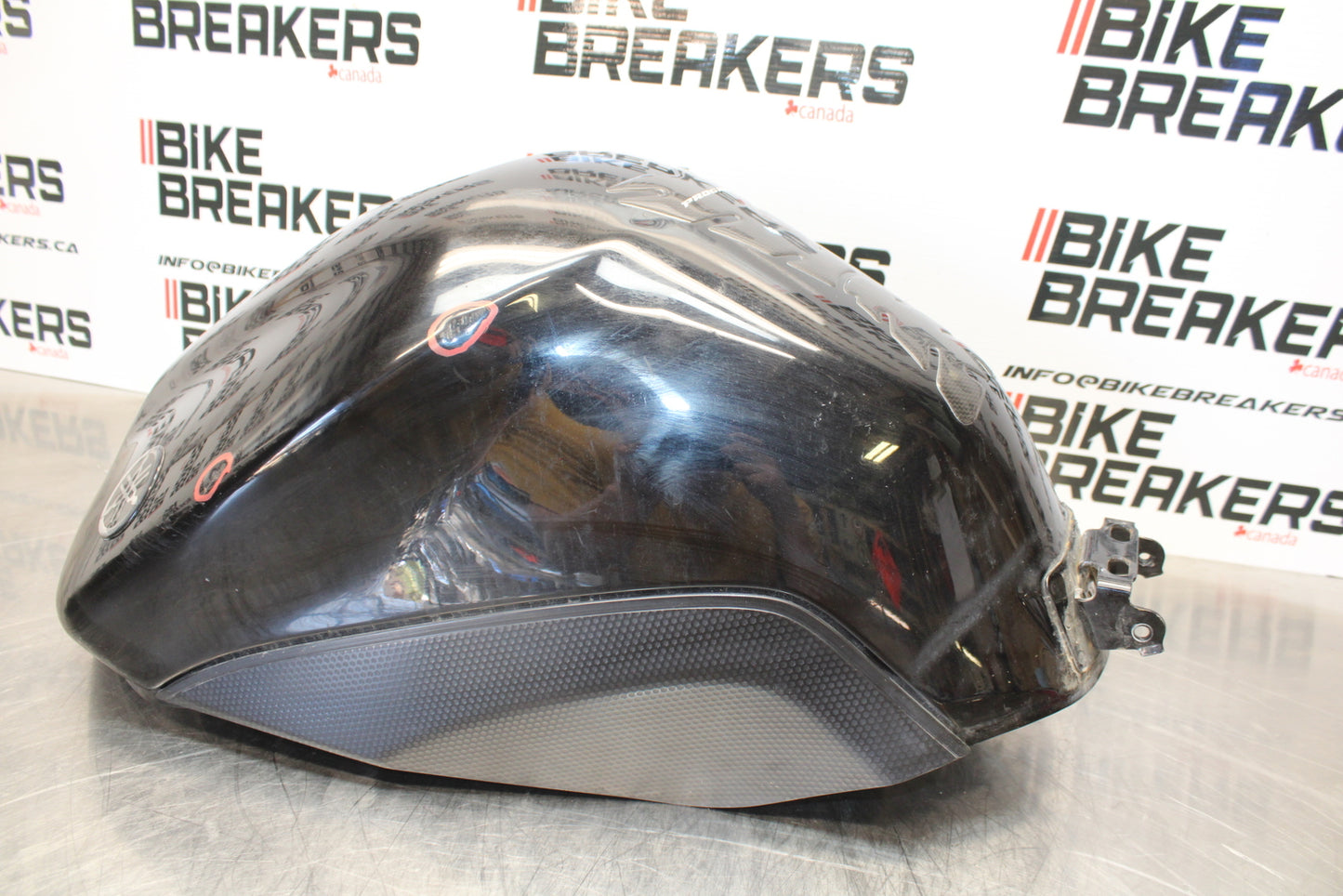 09-15 YAMAHA FZ6R GAS TANK FUEL CELL PETROL RESERVOIR BB161