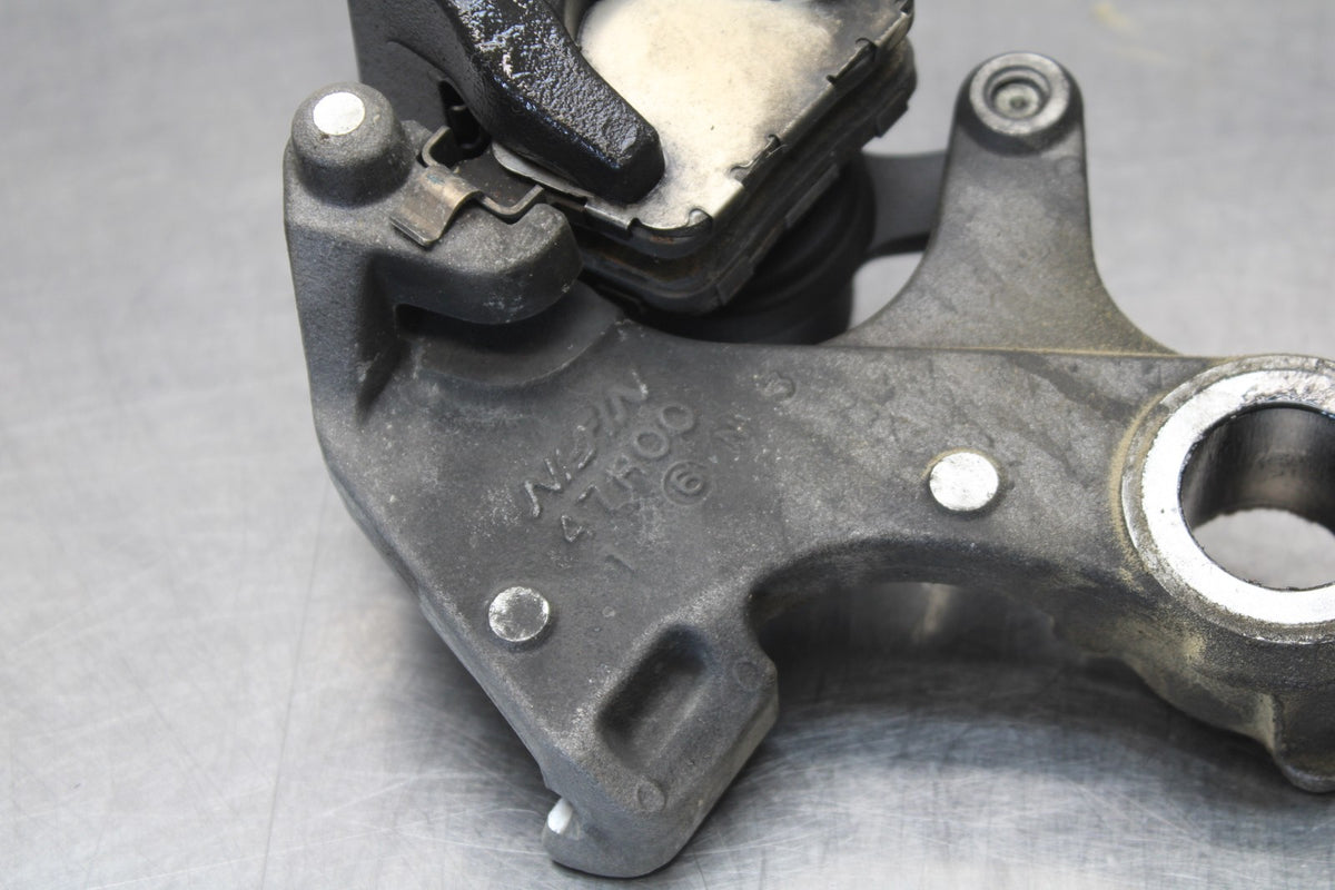 11-22 SUZUKI GSXR 600  REAR BACK BRAKE CALIPER W MOUNT BRACKET BB193