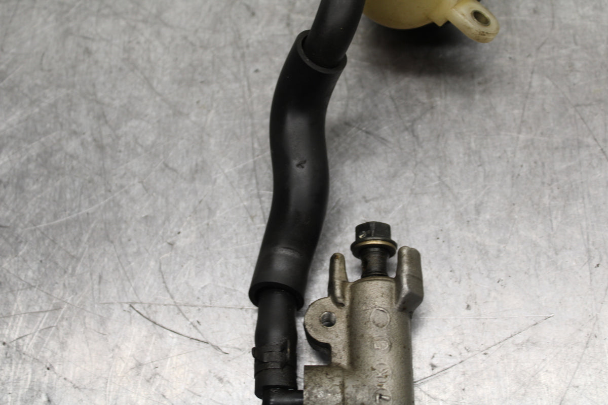95-98 HONDA CBR600F3 REAR BACK BRAKE MASTER CYLINDER W RESERVOIR BB122