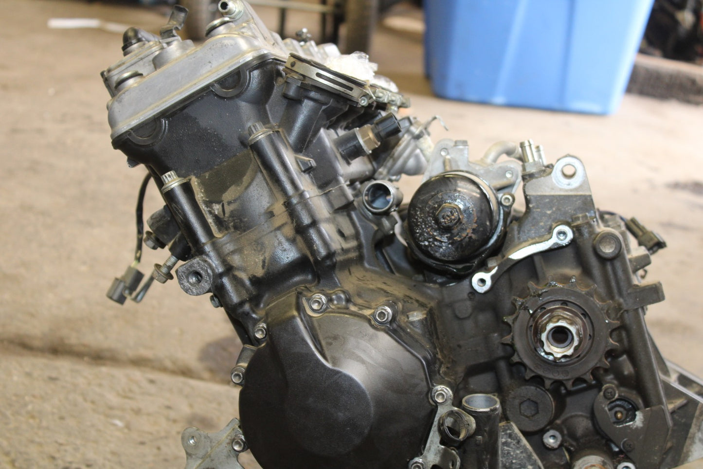 07-08 KAWASAKI NINJA ZX6R ENGINE MOTOR BB203
