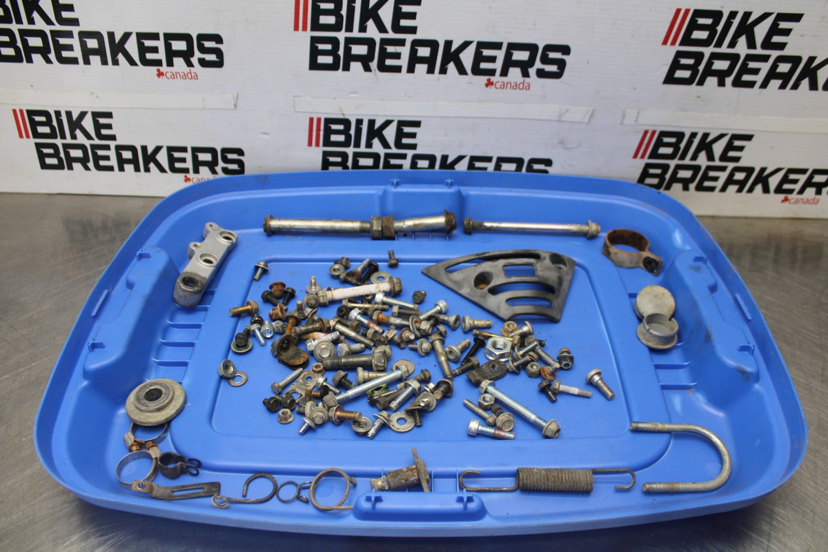 06 KAWASAKI KLR650 MOUNTING BOLTS HARDWARE SCREWS BB919