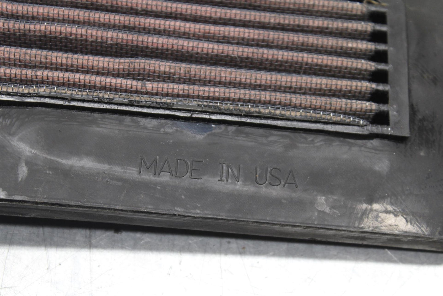 03-04 KAWASAKI NINJA ZX6RR AIRBOX AIR INTAKE K&N FILTER BB105