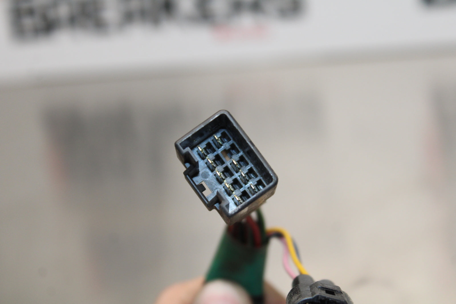 13-17 KAWASAKI NINJA ZX6R ZX636 ABS LEFT CLIP ON HORN SIGNALS SWITCH BB143