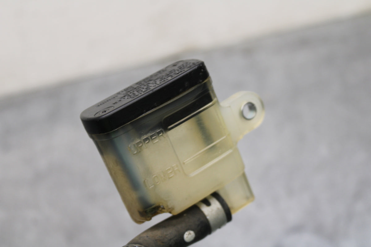 08-10 SUZUKI GSXR 600 REAR BACK BRAKE MASTER CYLINDER W RESERVOIR BB132