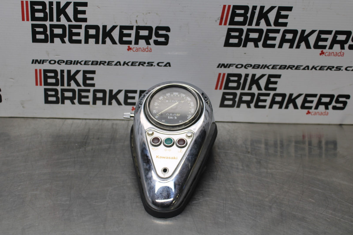 02 KAWASAKI VULCAN 800 VN800B CLASSIC GAUGES METER SPEEDO TACH BB862