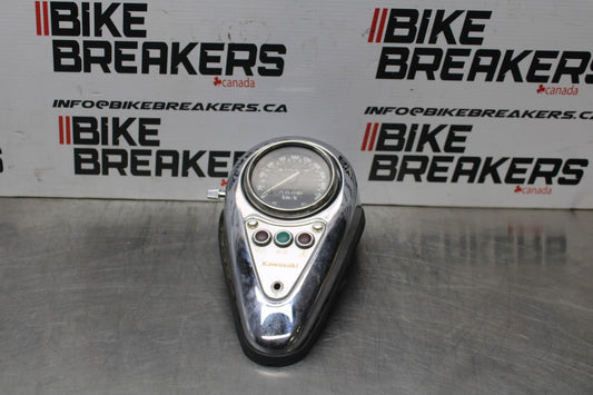 02 KAWASAKI VULCAN 800 VN800B CLASSIC GAUGES METER SPEEDO TACH BB862