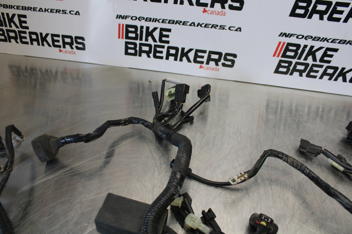 14-17 YAMAHA FZ07 MAIN ENGINE WIRING HARNESS MOTOR WIRE LOOM BB162