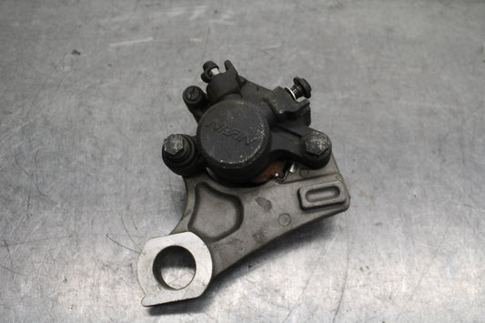 09-14 YAMAHA YZF R1 REAR BACK BRAKE CALIPER W MOUNT BRACKET BB118
