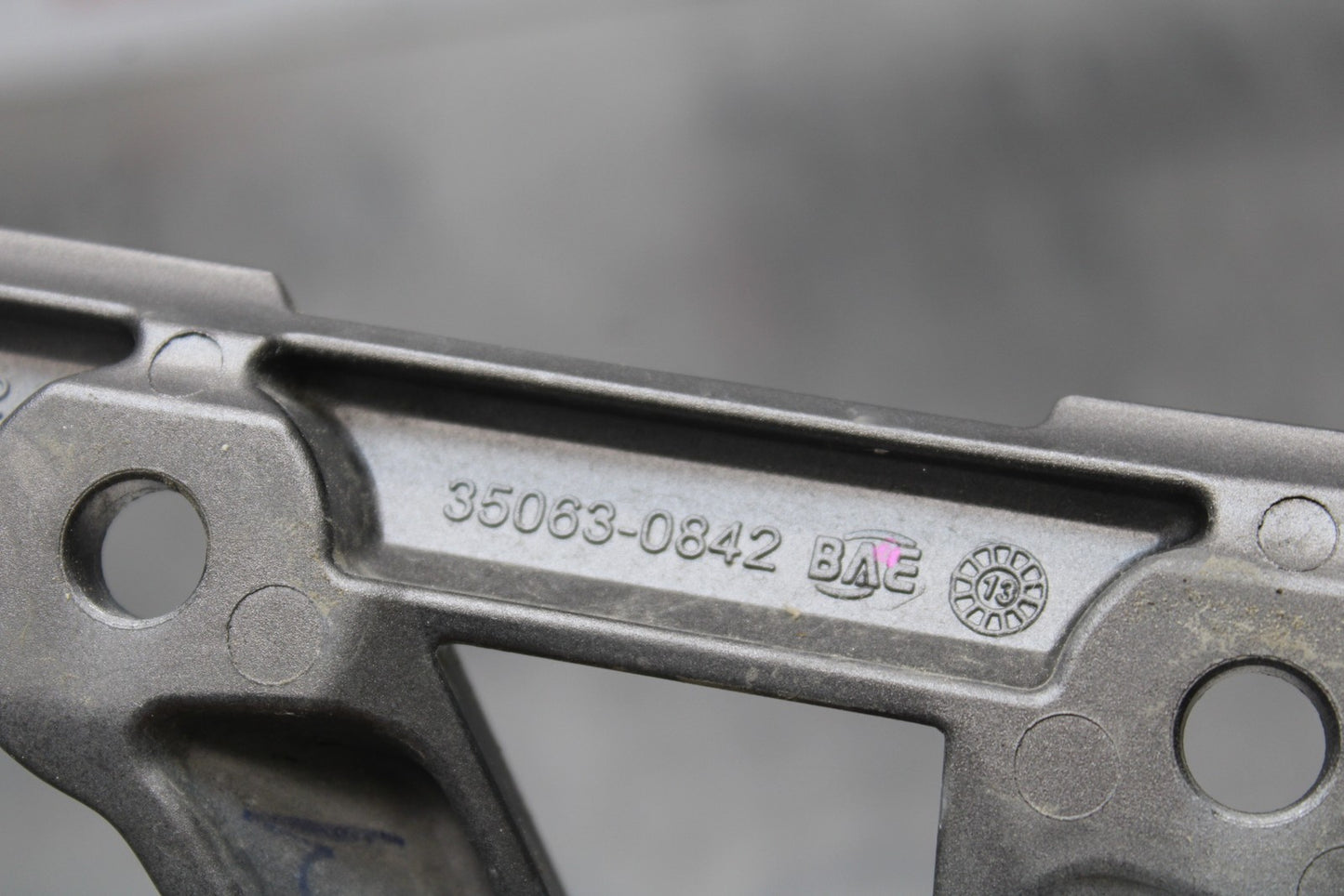 13-17 KAWASAKI NINJA 300 EX300 ABS REAR BACK PASSENGER PEG SET PAIR BB187